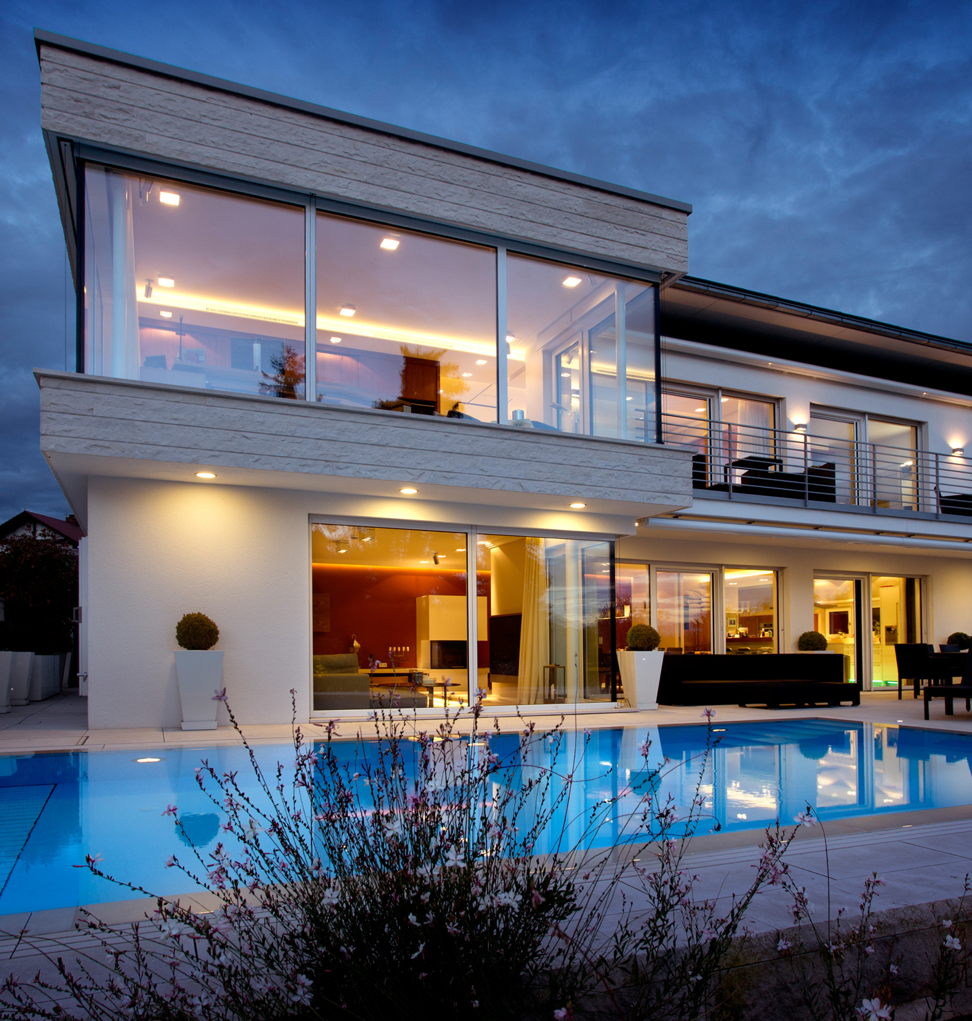 Smart home on the lake