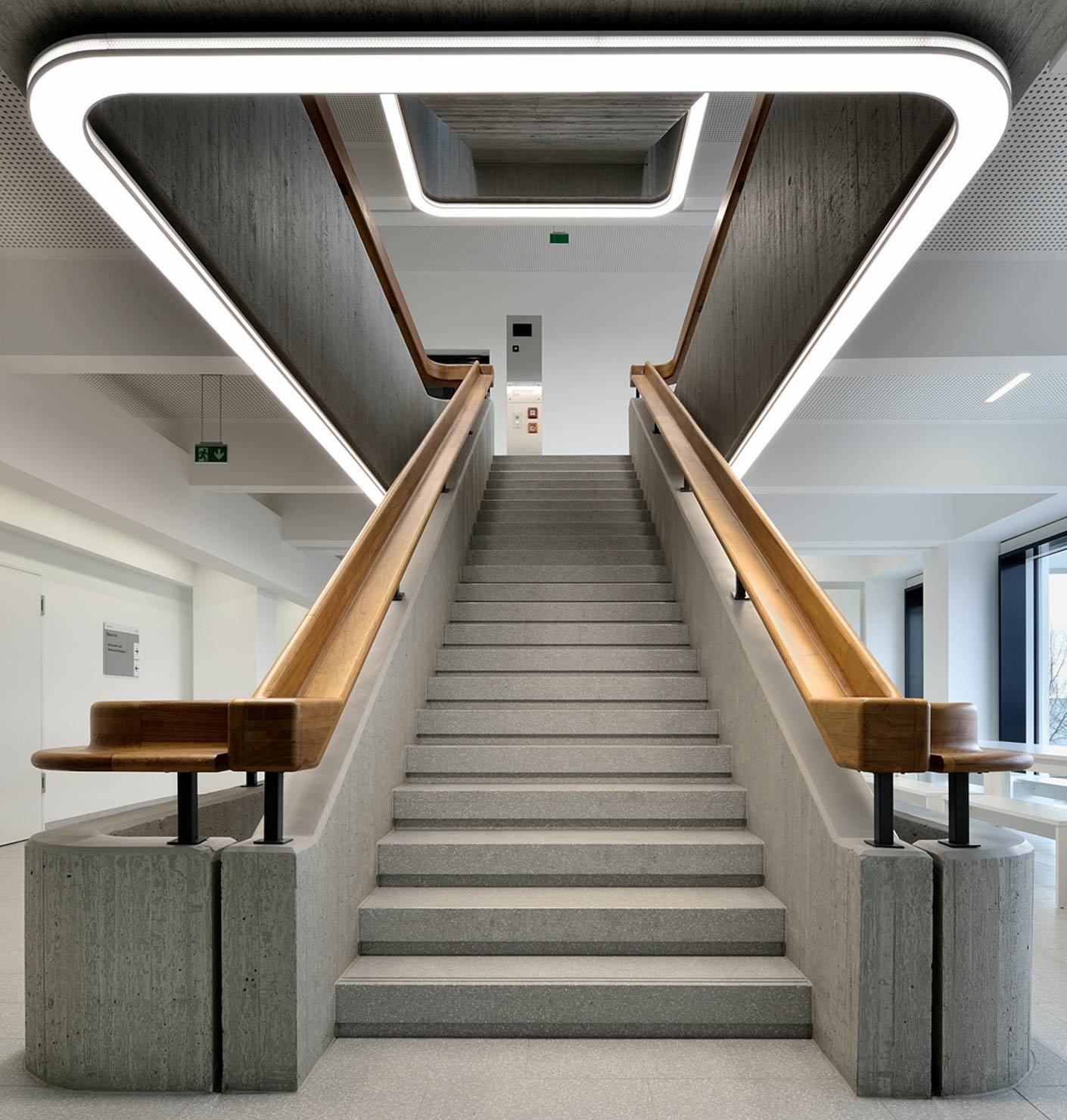 Showtreppen und Sichtbeton