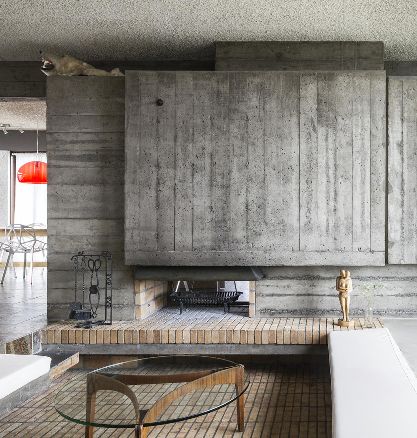 Béton brut islandais