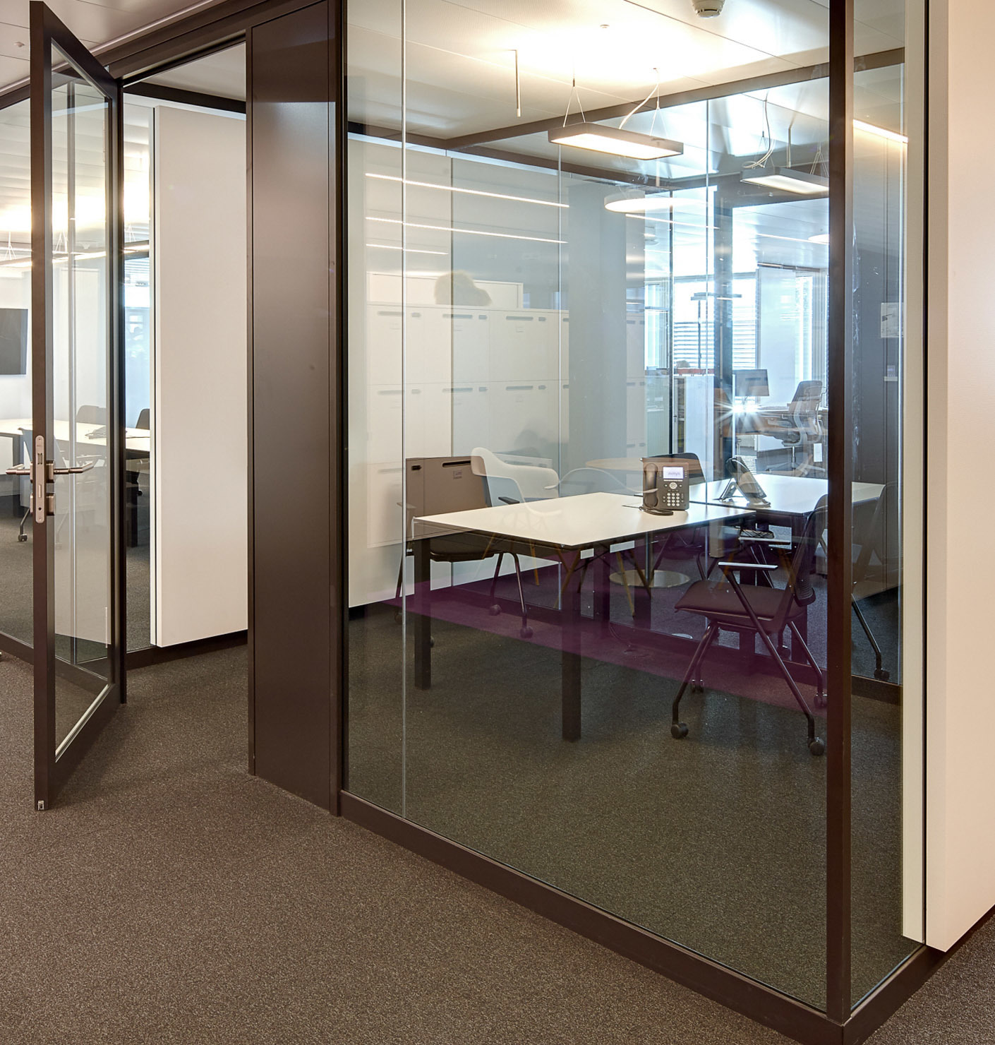 Stille im Großraumbüro 