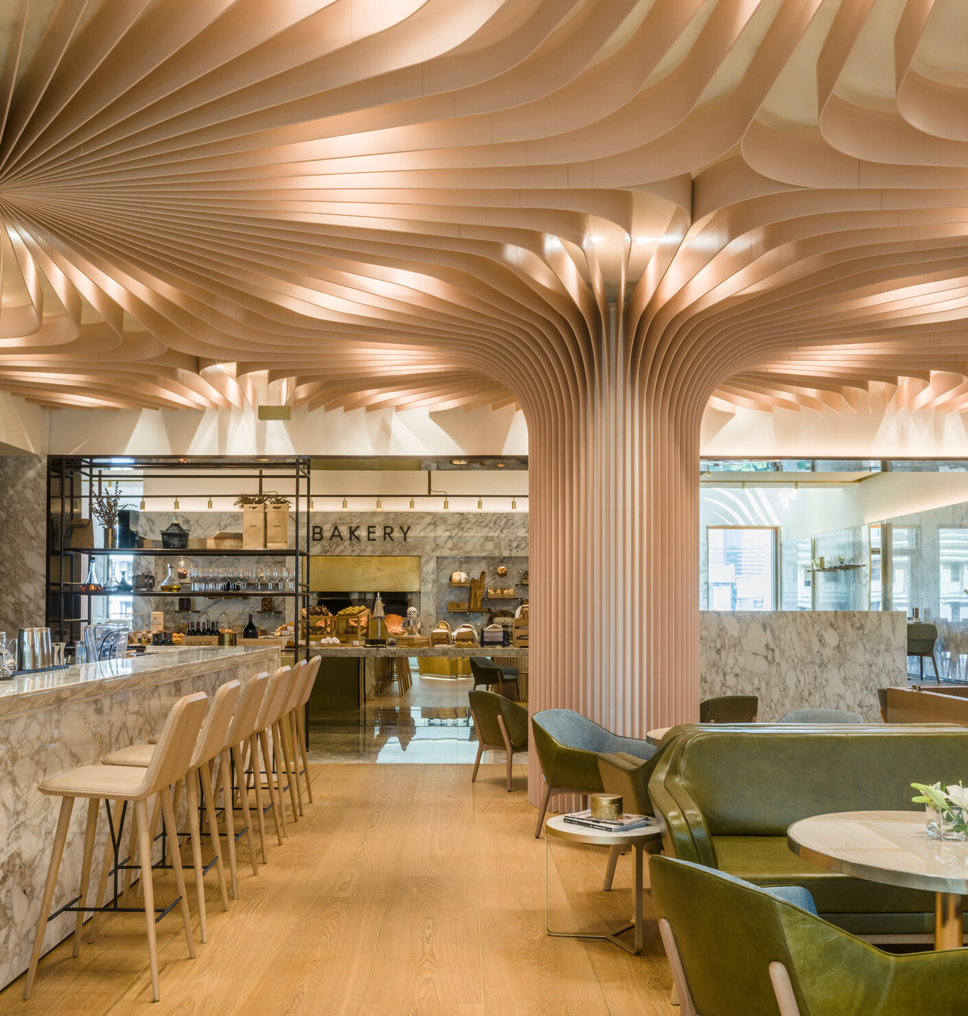 Food court in the Steppe