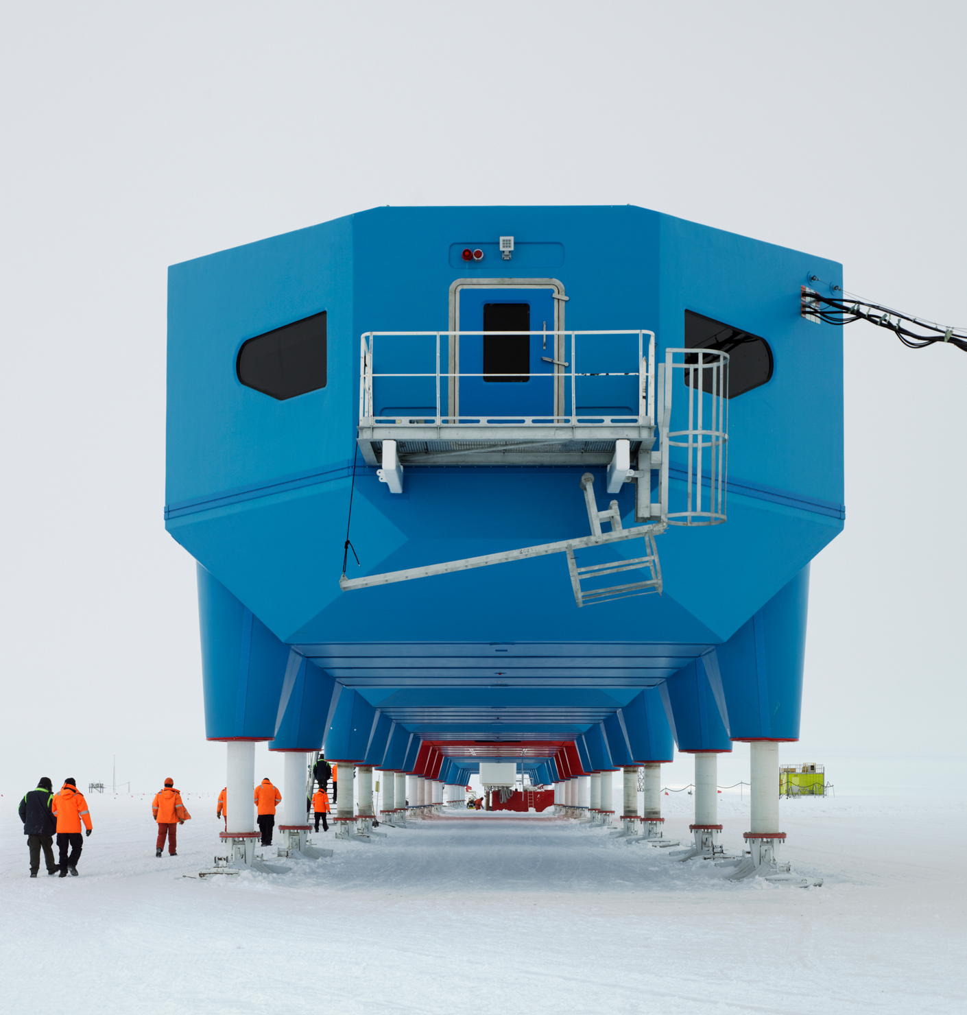 Walking City auf Eis