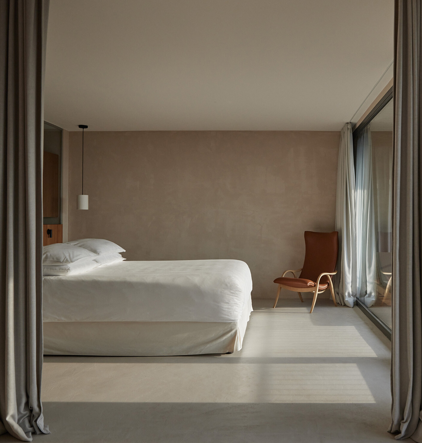 Pool with summit view