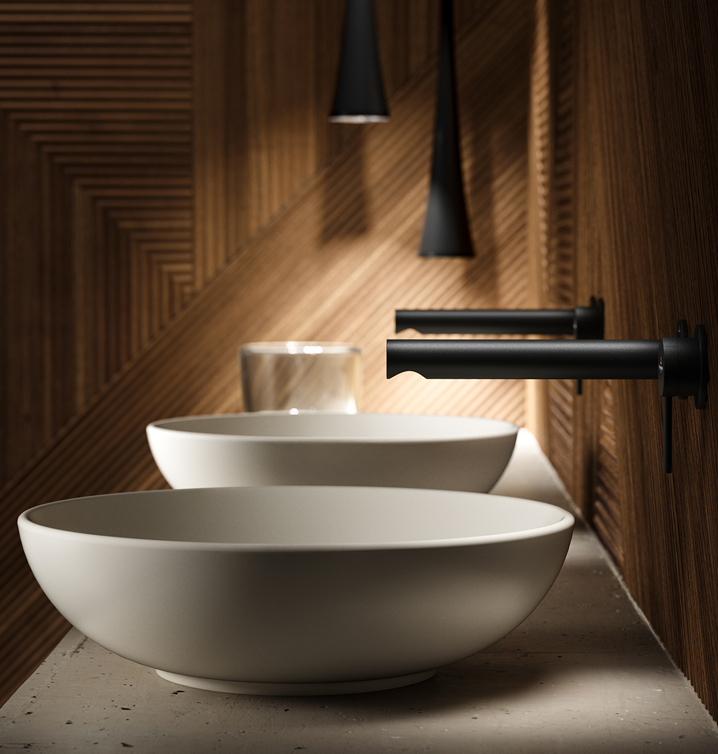 Delicate Lines, Matte Colors