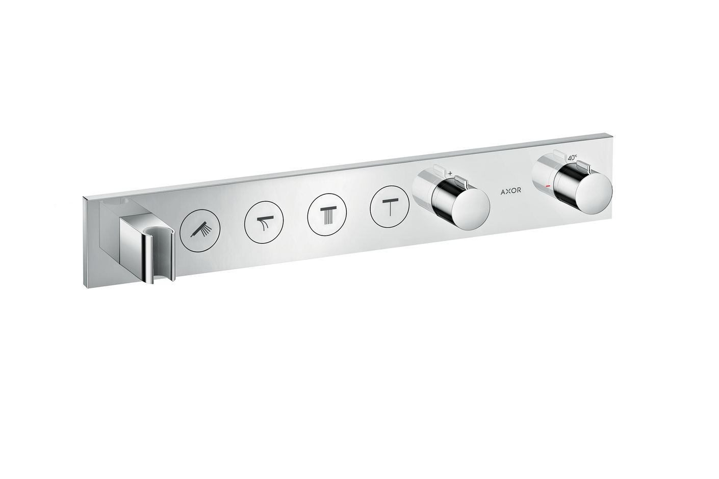 AXOR Thermostatic module Select 600/90 for 4 functions for concealed installation
