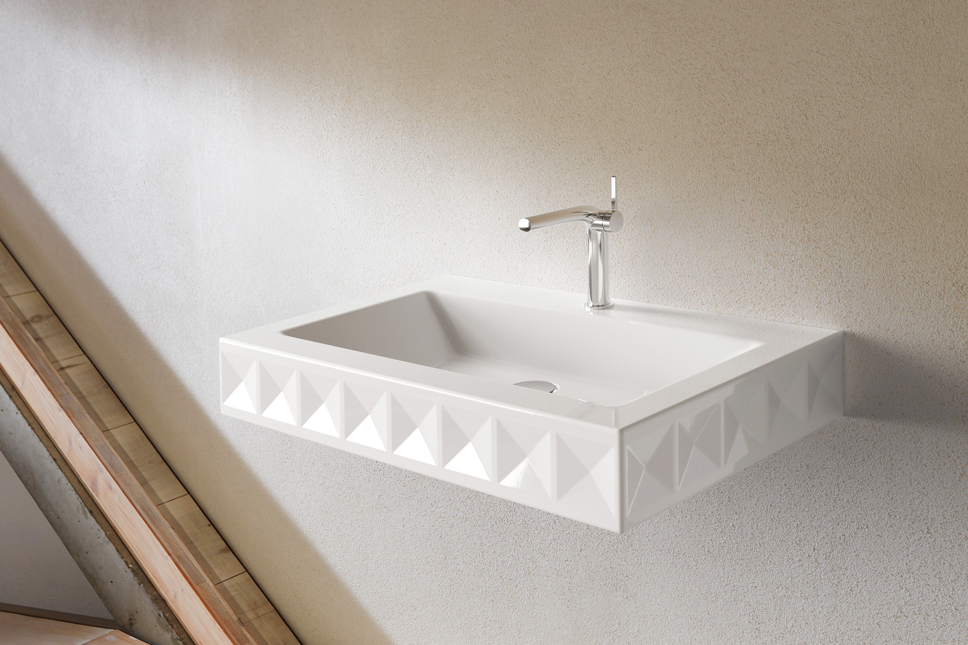 BETTELOFT ORNAMENT Wandwaschtisch