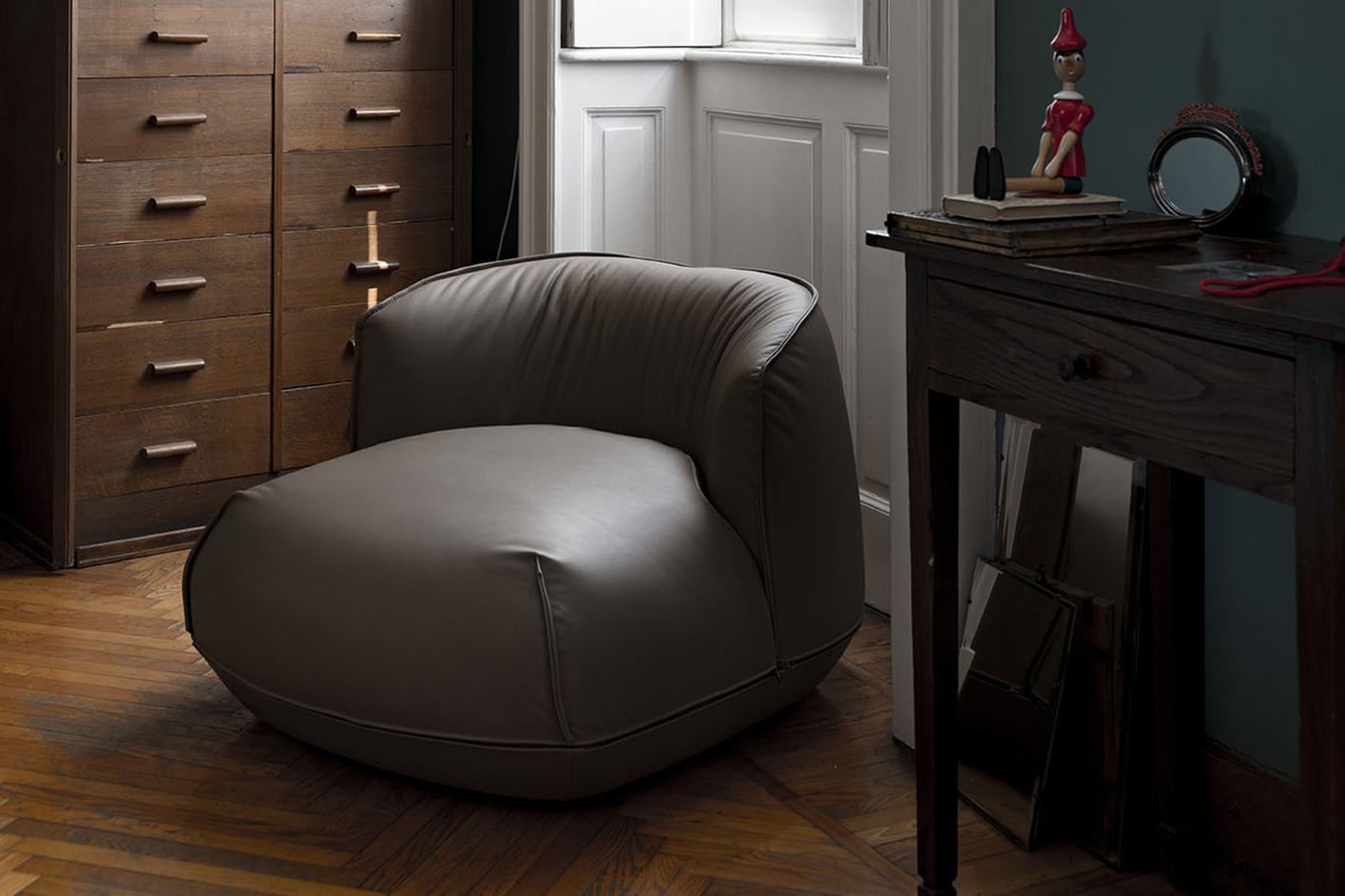 Brioni indoor leather