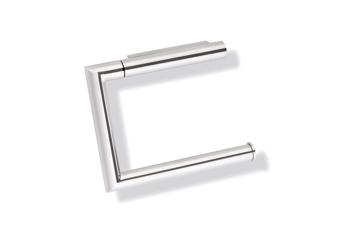 Toilet roll holder finish - chrome