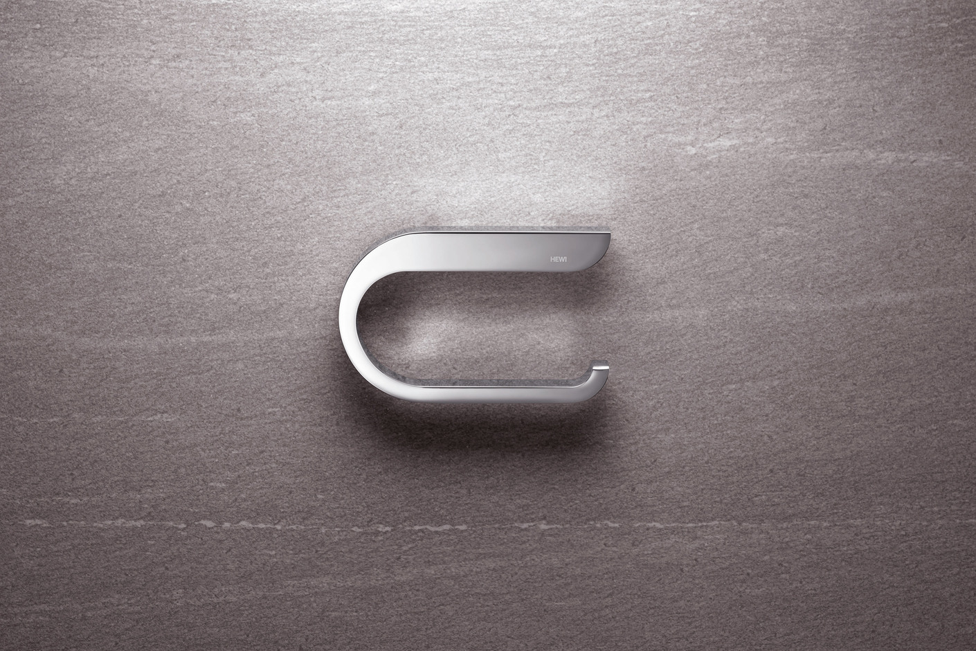 Toilet roll holder finish - chrome