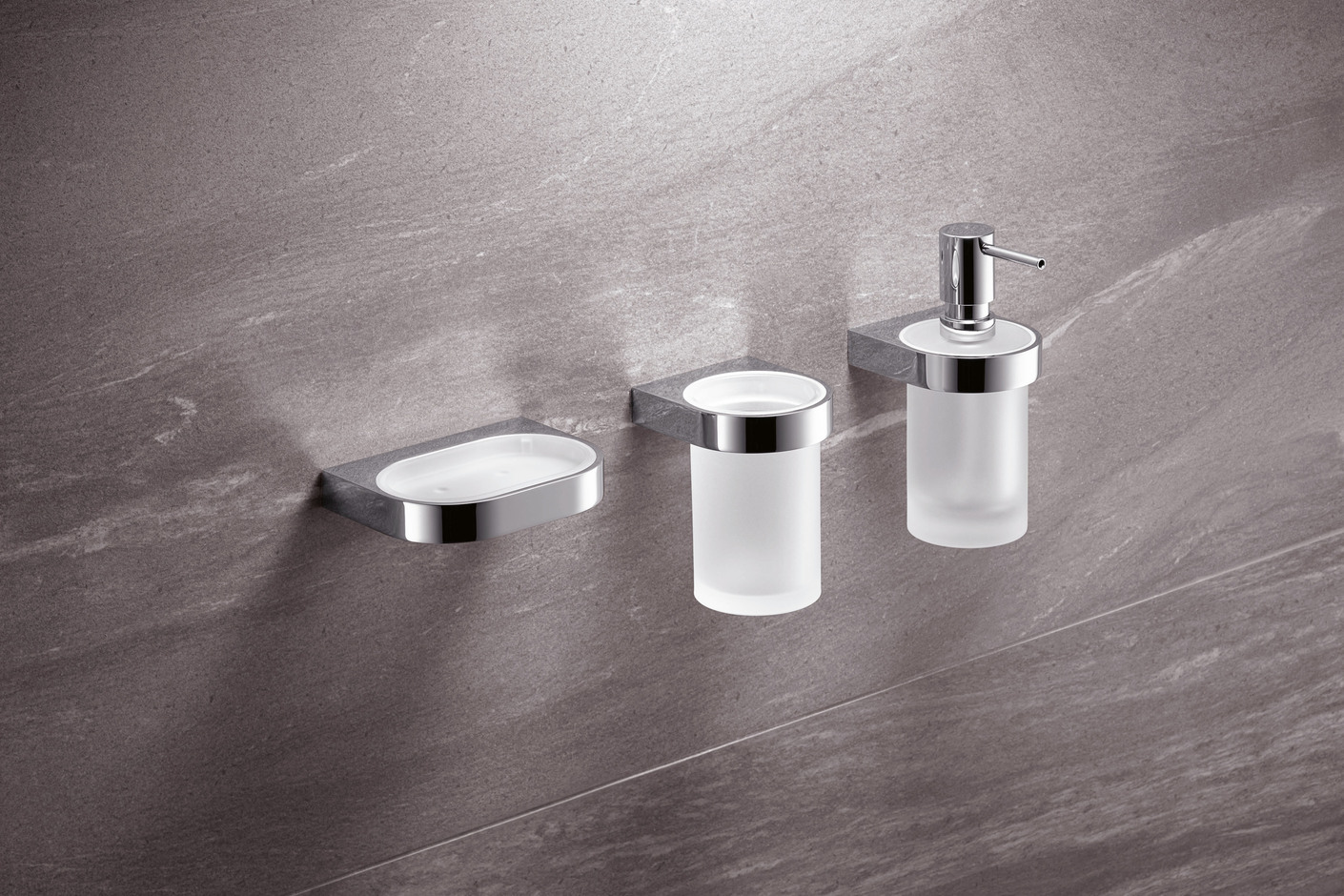 Glasbecher mit Halter