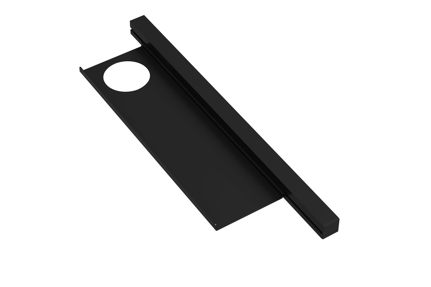 Washbasin profile with shelf