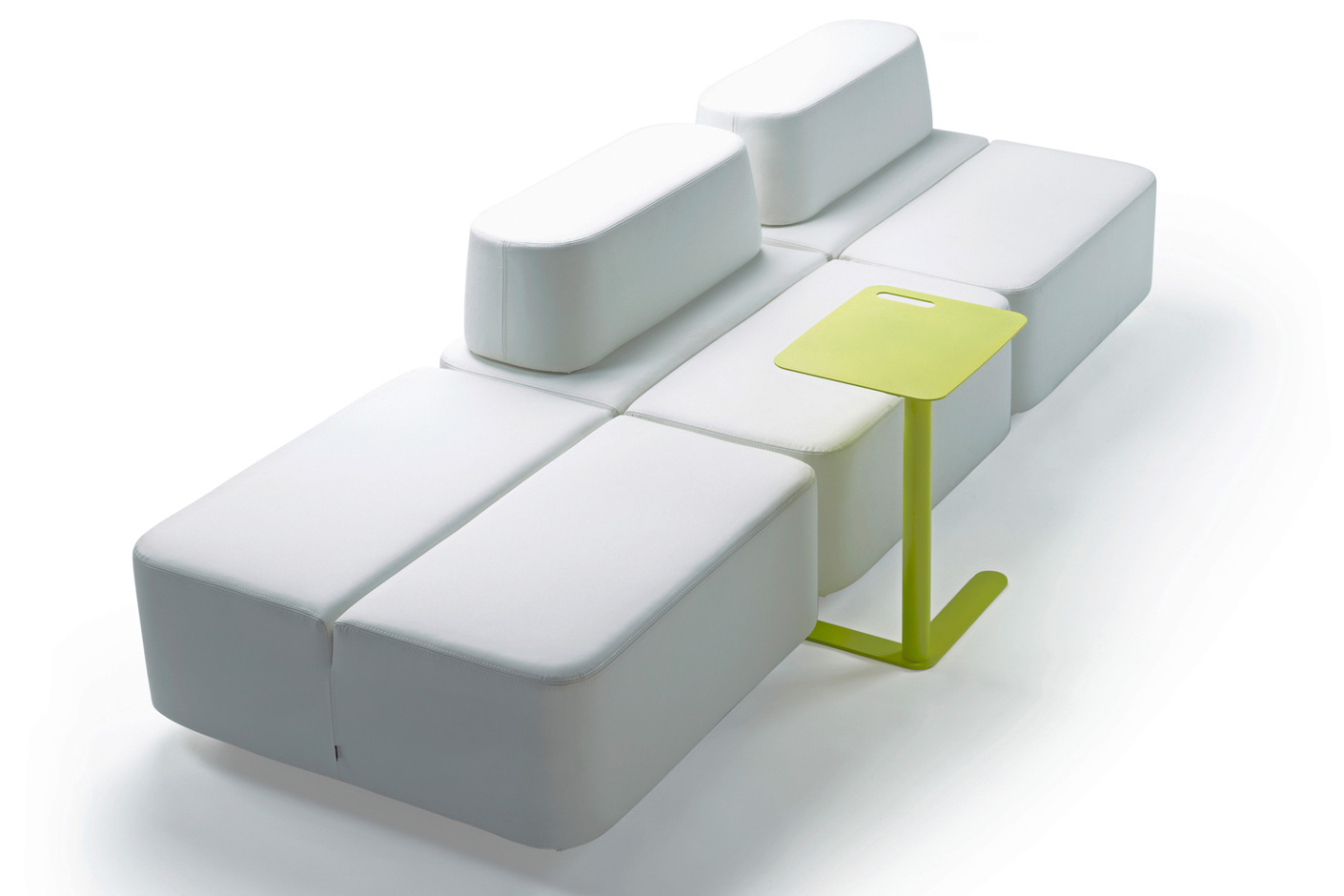 Movie sofa module without backrest