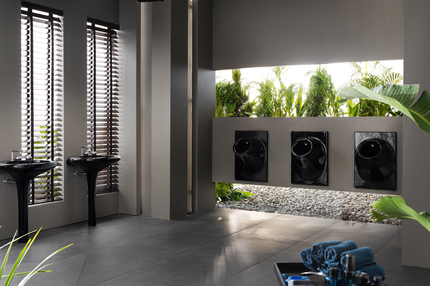 Istanbul Waschtisch mit angeformter Standsäule