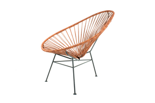 Acapulco Chair Leder Cognac  von  ACAPULCO DESIGN