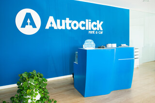 AutoClick Rent a Car 6701. Blue Sky, 1100. Snow White  von  KRION