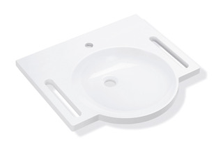 Waschtisch 600 mm breit  von  HEWI