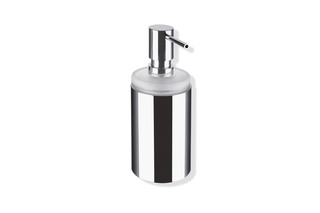 Soap dispenser with holder  by  HEWI