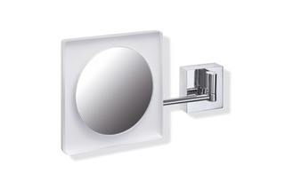 Cosmetic mirror, illuminated  by  HEWI