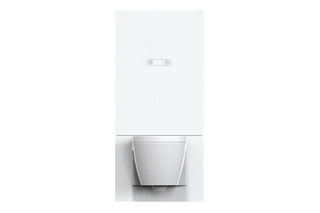 WC module white, manual flushing panel  by  HEWI