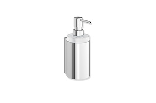 Soap dispenser with holder chrome  by  HEWI