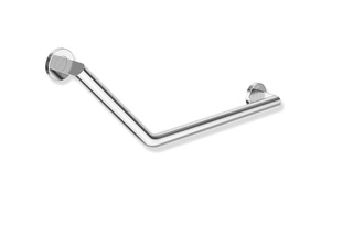 L-shaped support rail chrome  by  HEWI