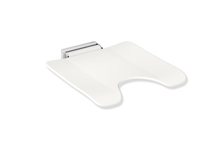 Klappsitz Sitzfläche 450 x 450, verchromt  von  HEWI