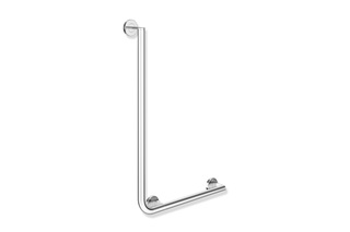 L-shaped support rail chrome  by  HEWI