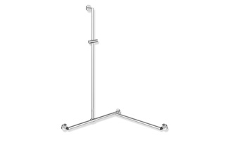 Shower grab rail chrome  by  HEWI