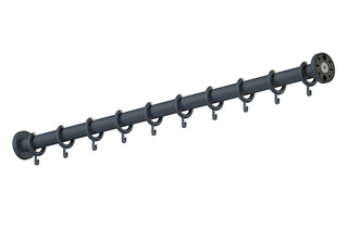 Shower curtain rail  by  HEWI