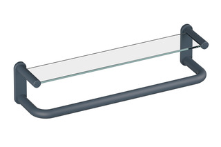 Shelf with grab bar  by  HEWI