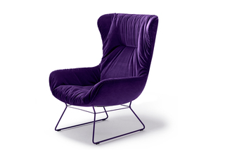 Leya Wingback Chair mit Drahtgestell  von  Freifrau