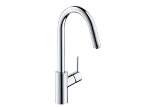 M52 M5214-H260 Einhebel-Küchenmischer 260 mit Ausziehauslauf  von  hansgrohe