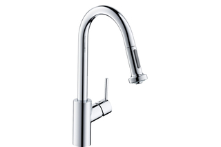 M52 M5216-H220 Einhebel-Küchenmischer 220 mit Ausziehbrause  von  hansgrohe