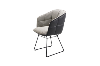 Marla Armchair High mit Drahtgestell  von  Freifrau