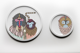 Primates Plates  by  Bosa