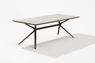 Moai table stoneware  by  Fast