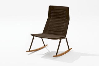 Zebra Knit Lounge-Schaukelsessel  von  Fast