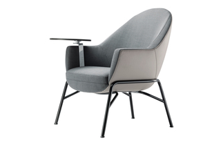 S 831 mit Kolleg-Platte  von  Thonet