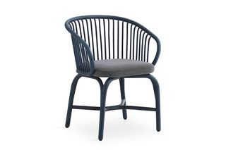 Huma dining armchair with rattan legs T070 R  by  Expormim