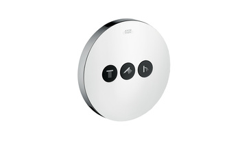 AXOR valve Round for 3 outlets for concealed installation