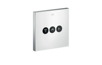 AXOR valve Square for 3 outlets for concealed installation