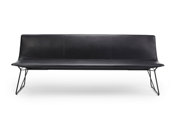 Amelie bench with wire frame