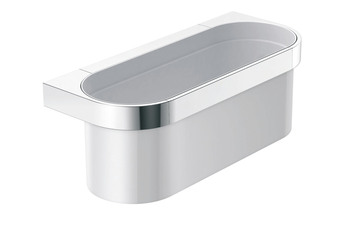 Shower basket finish - chrome