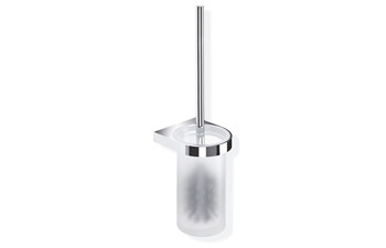 Toilet brush unit finish - chrome