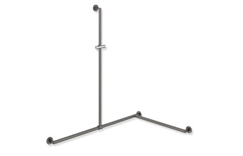 Duschhandlauf mit verschiebbarer Brausehalterstange