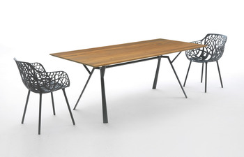 Radice Quadra Tisch rechteckig Teak