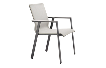 Soul Stapelsessel mit Alu-Onlay