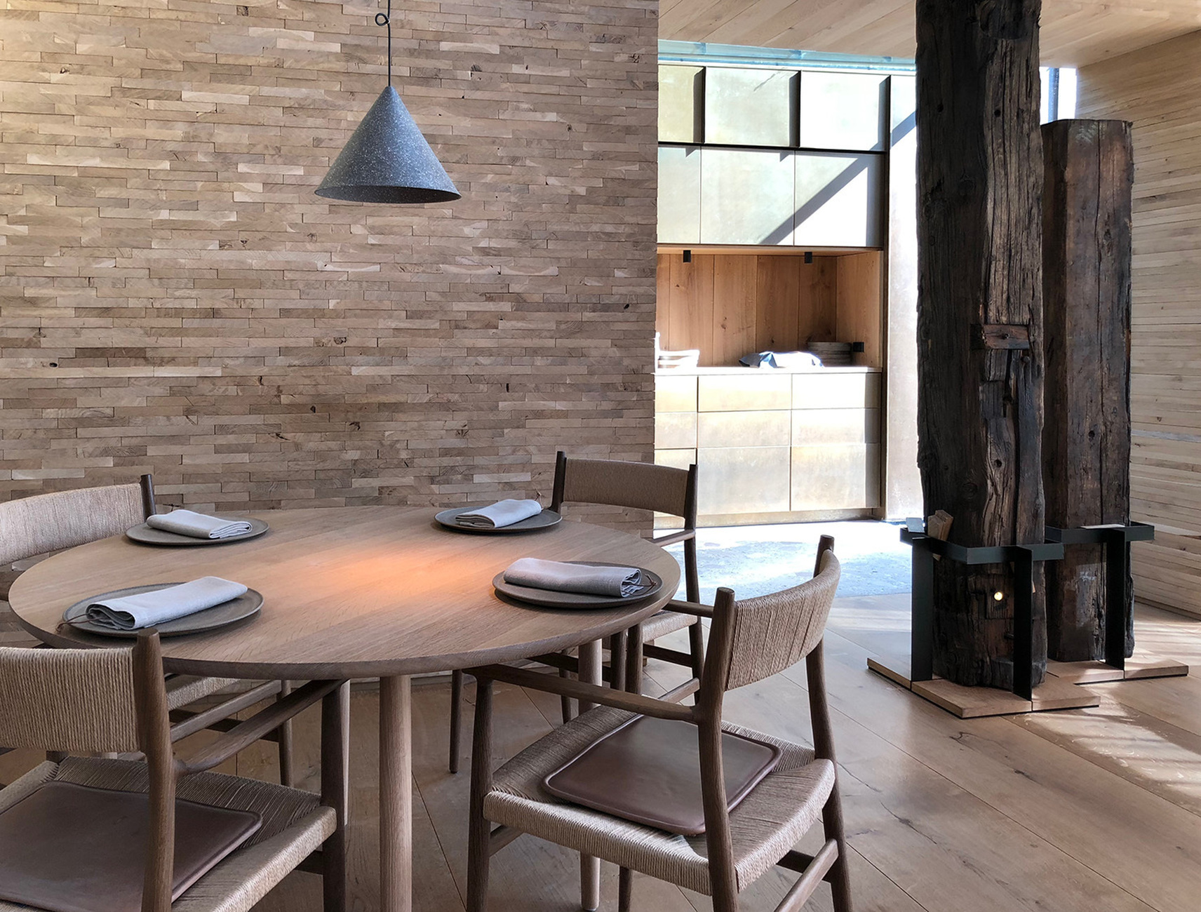 Custom-made for the "Noma 2.0": tables and chairs by Brdr. Krüger