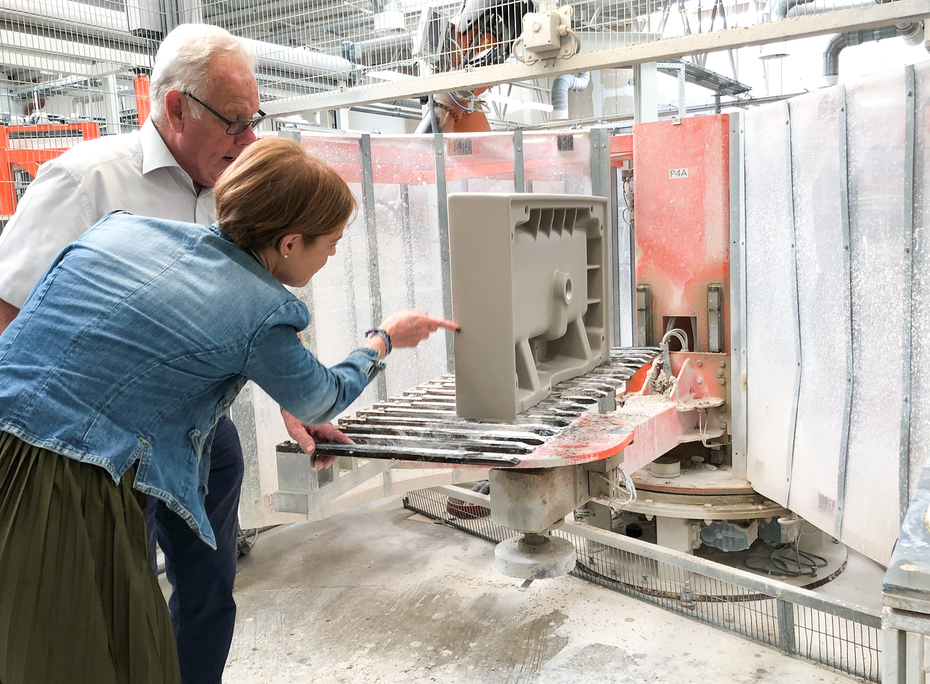 Factory visit to Villeroy & Boch