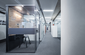 Room-in-Room-System Lindner Cube phone